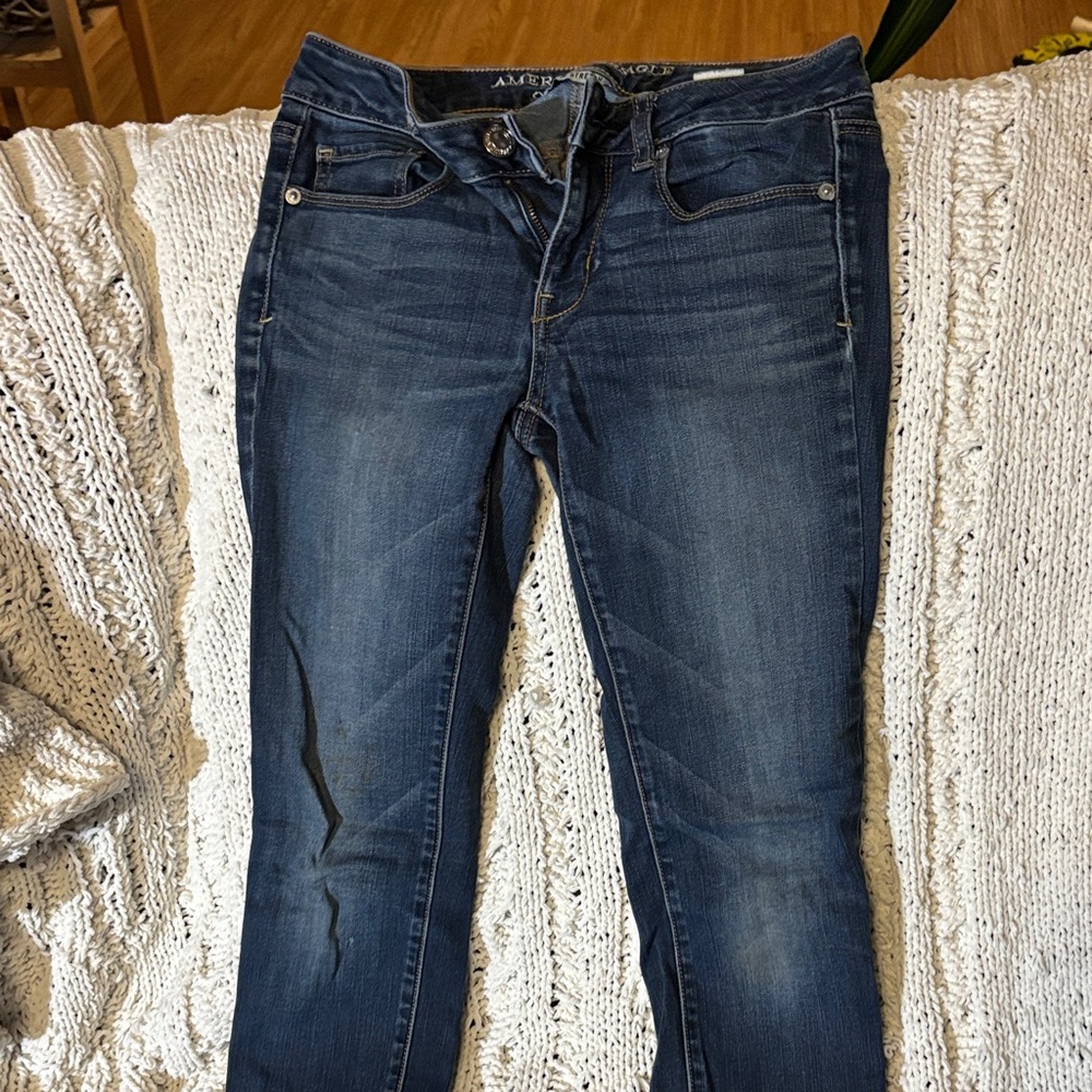 American Eagle Outfitters Women's Indigo Skinny Jeans